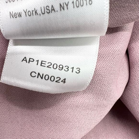 NEW Adrianna Papell Womens 12 Slip Crepe Column Maxi Dress Dusty Pink Rose $139 - Picture 10 of 12